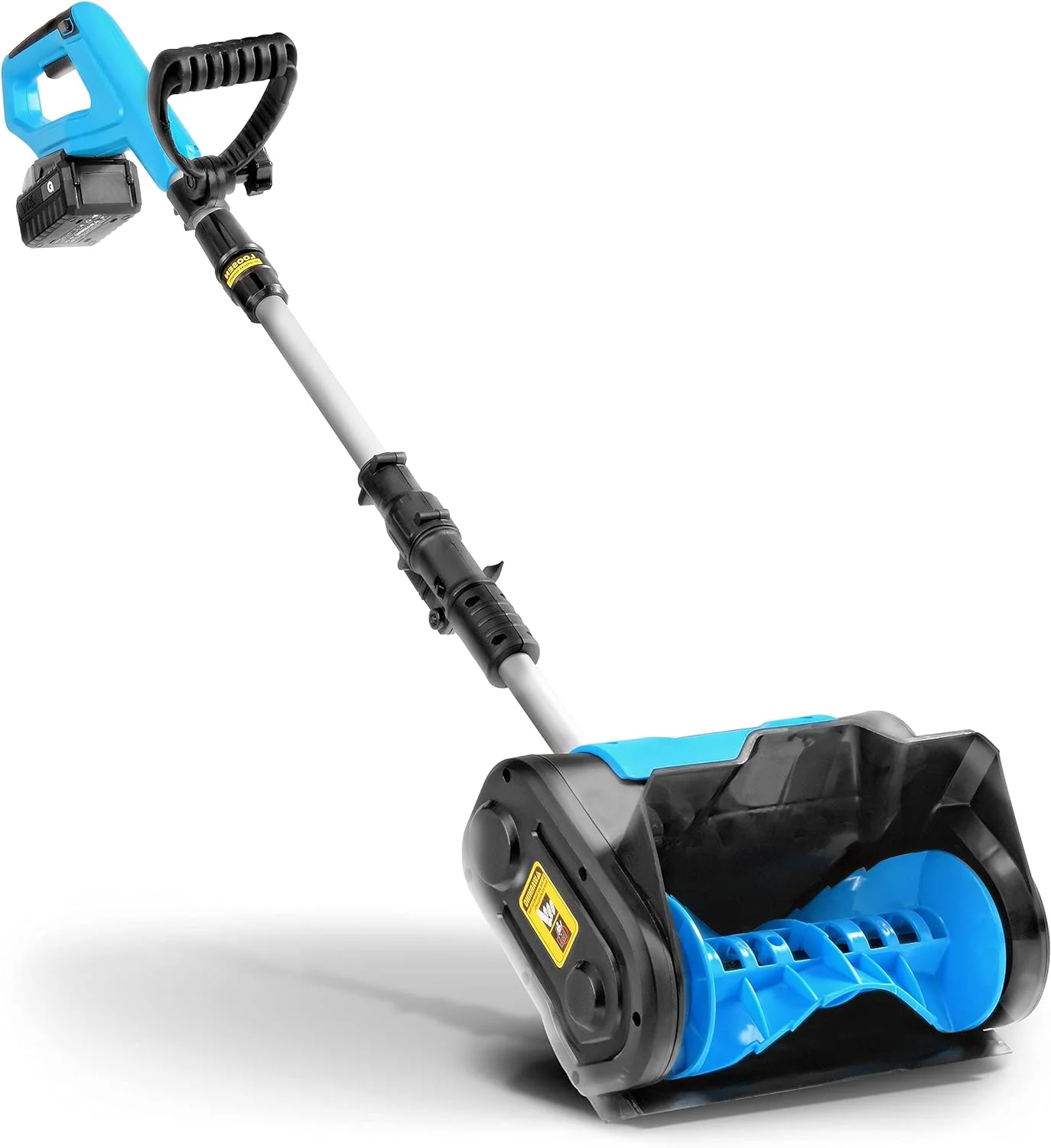Open Box AlphaWorks Cordless Snow Thrower Power Shovel 4Ah DC 20V GUT131 - BLUE