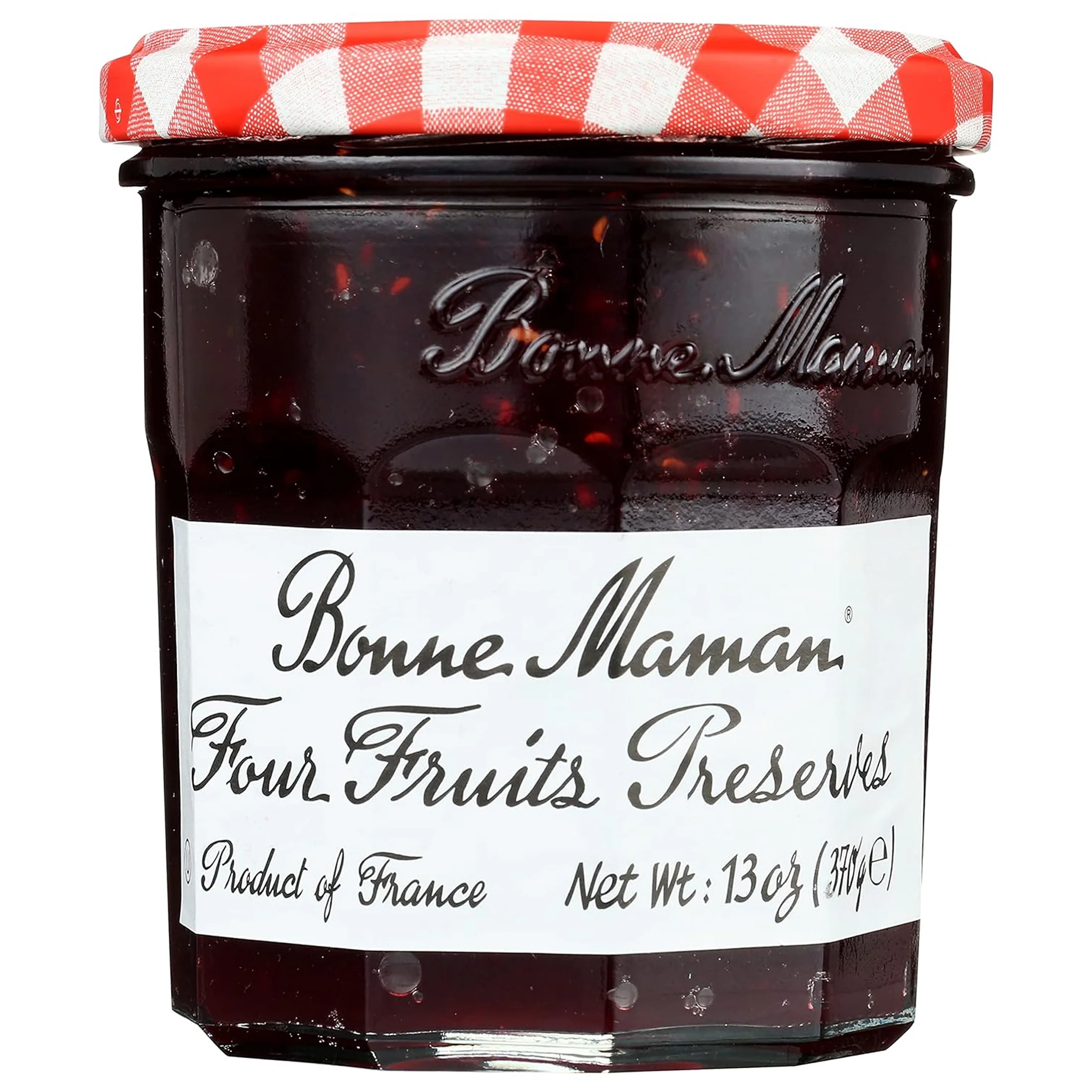 Bonne Maman Four Fruits Preserves 13 oz Jar