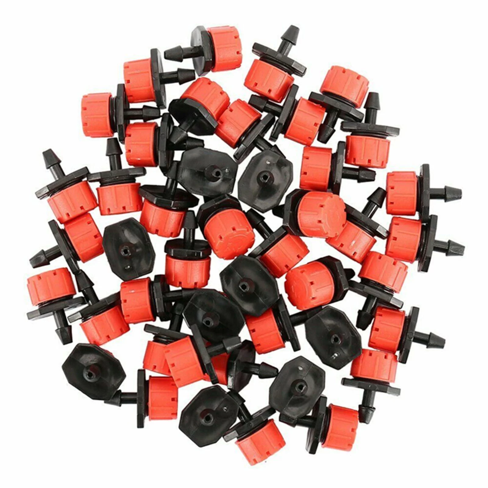 100Pcs Garden Drip Irrigation Sprinklers  Emitter Dripper Drip Head
