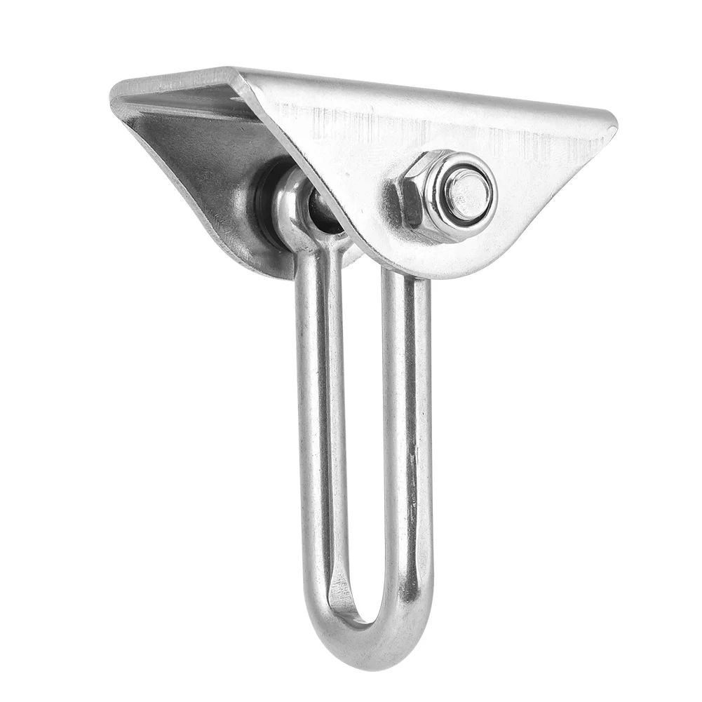 Shexton Swing Fixed Plate, Stainless Steel U-Type Suspension Swing Hanger Hook Fixed Plate Hammock Hanging Chair Accessory