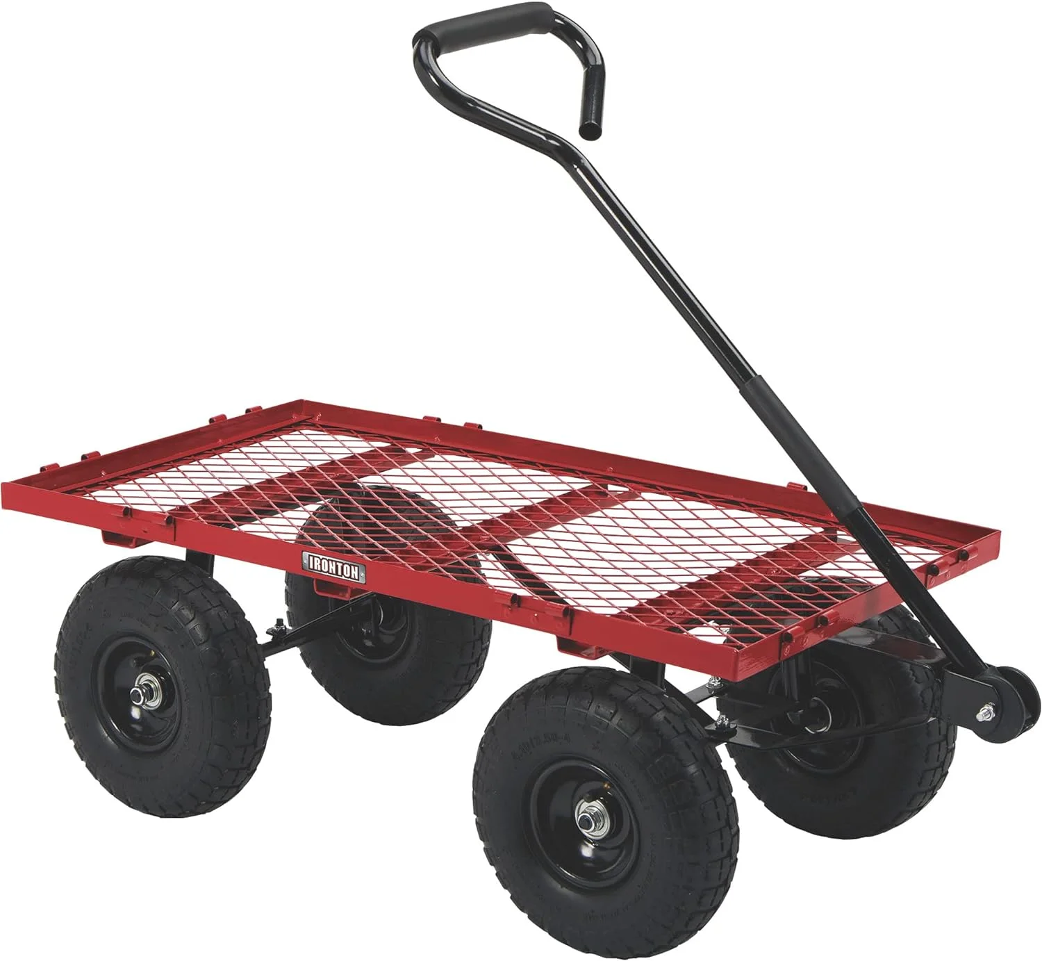 Steel Garden Cart - 400-Lb. Capacity, 38in.L x 18 1/2in.W x 21in.H