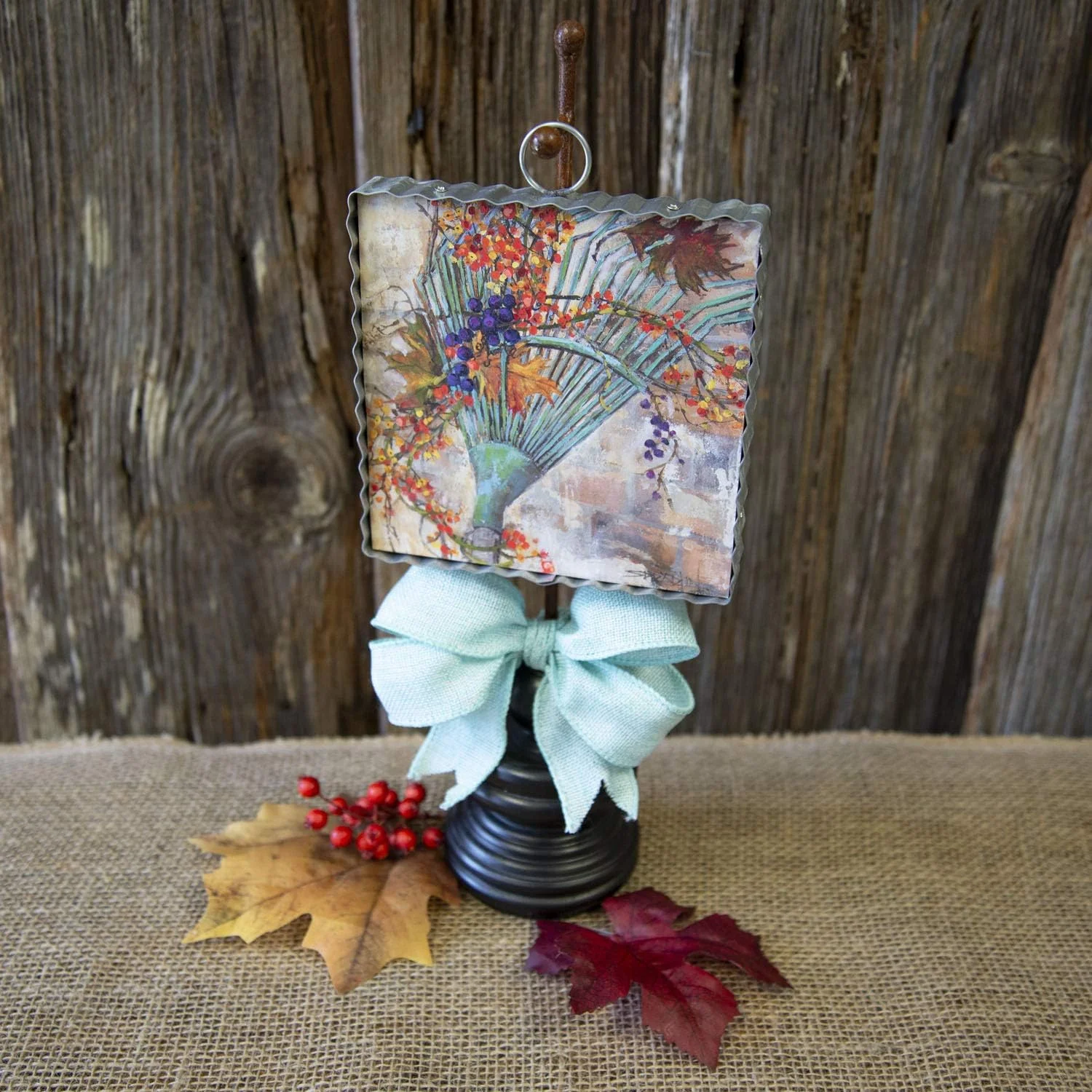 Mini Gallery Rake  Metal & Wood