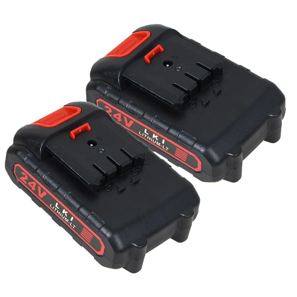 Electric Cordless Grass String Trimmer Lawn Edger Weed Wacker Cutter 2 Battery