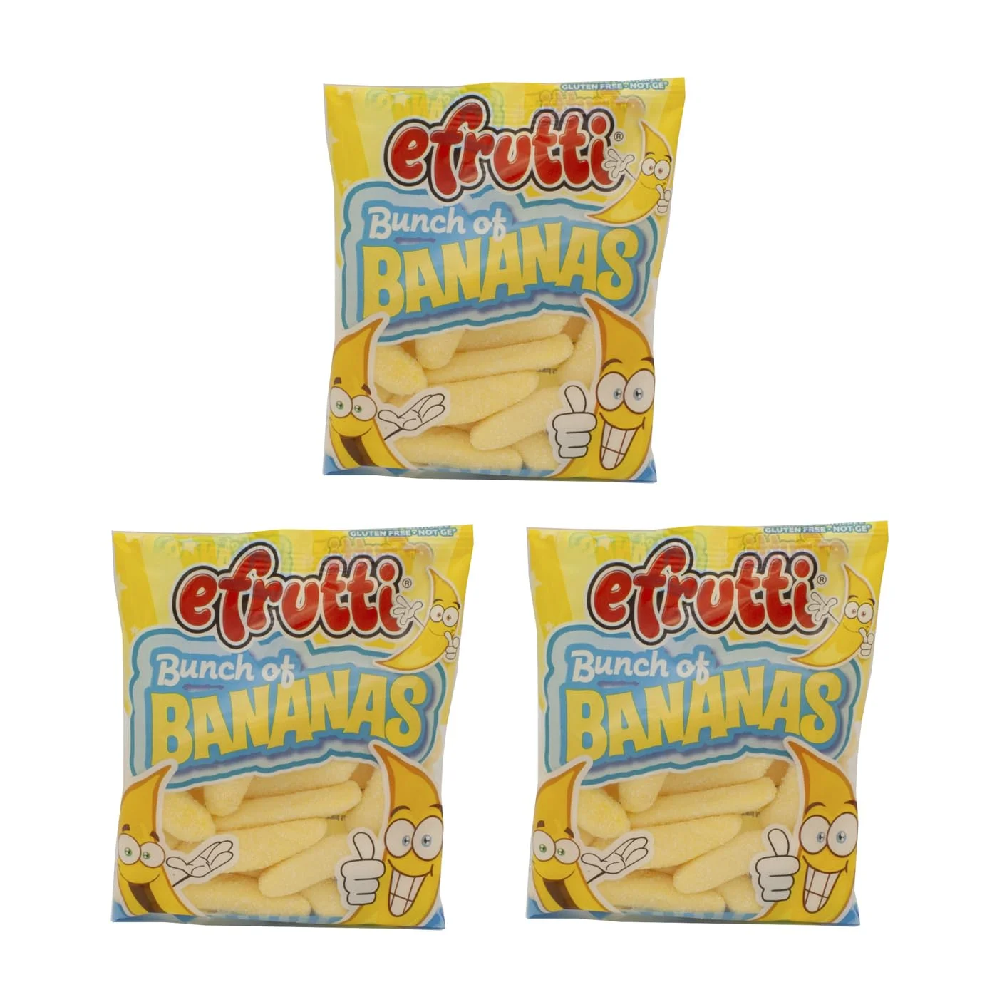 Day Gift  Tropical Banana Candy Bags (Set of 3)