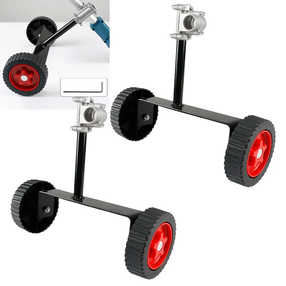 Upgrade Design Walk Behind String Trimmer Push Eater Wheels - Stable,