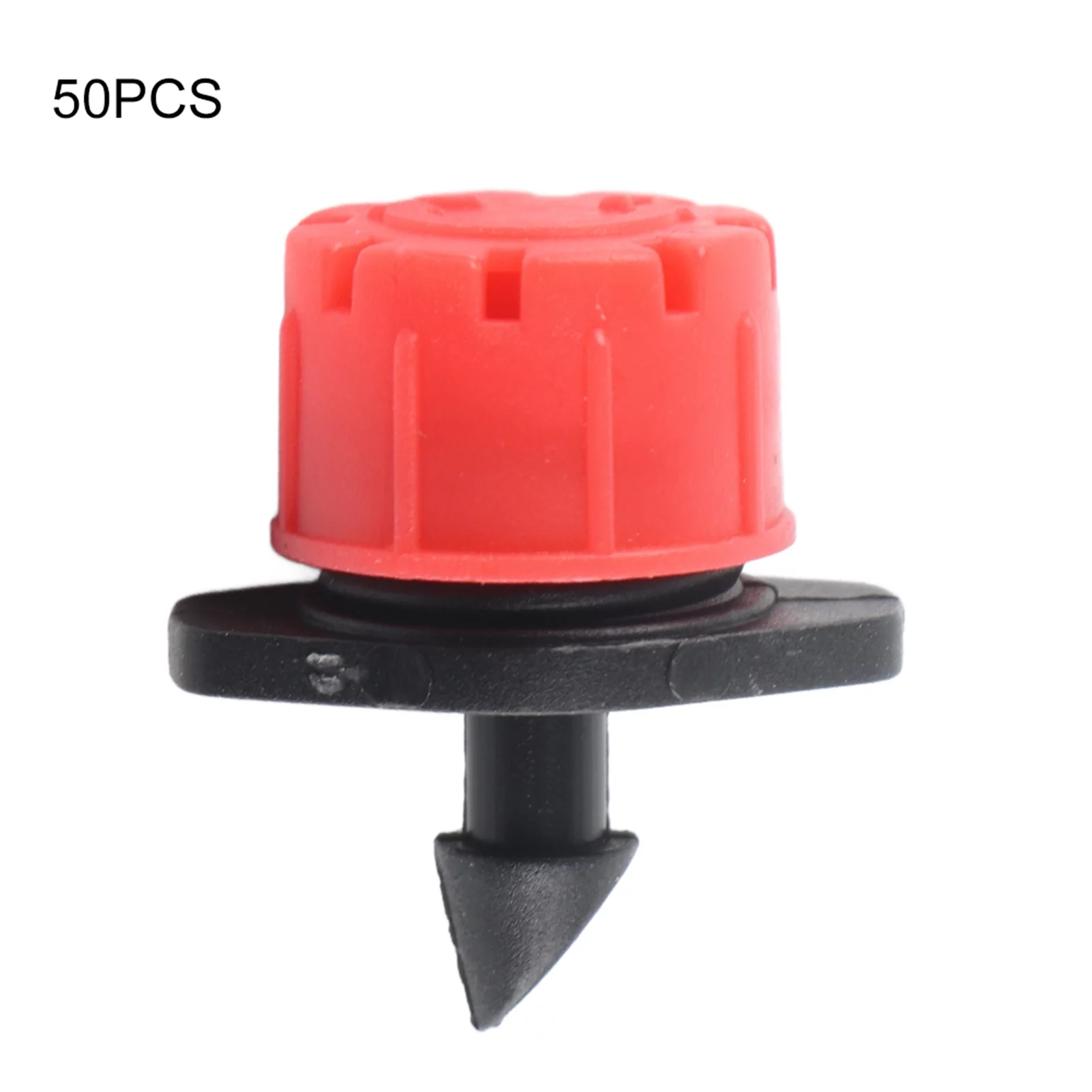 Viccilley Irrigation Dripper - 50/100/150pcs Adjustable Garden Irrigation Watering Flow Dripper Head Drip Flower Plant Tools(50pcs)