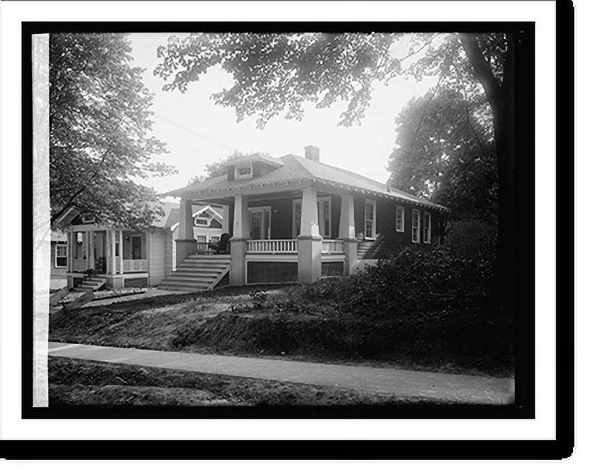 Historic Framed Print, 9 Elm St., Takoma [Park, Maryland], 17-7/8