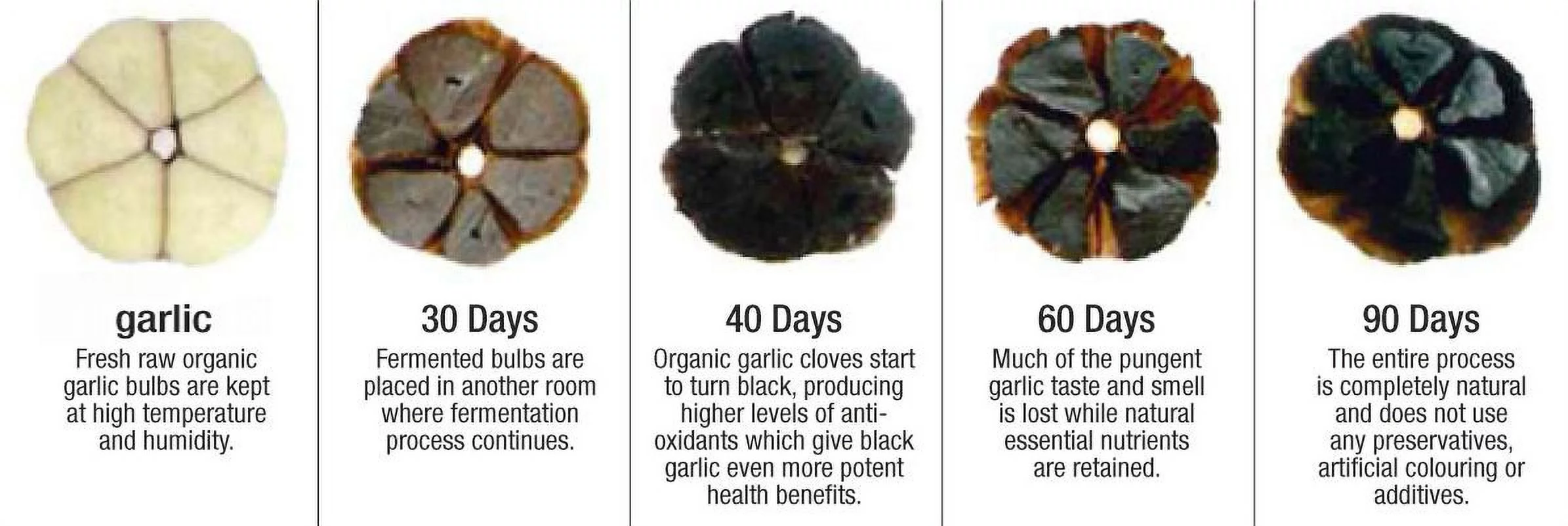 Aaswad Black Garlic Aaswad Peeled Black Garlic (60 Grams)