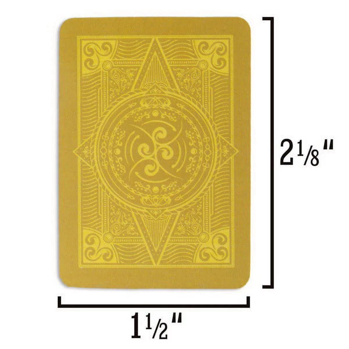 Brybelly GCAR-1002 Four Elements Mini Playing Cards, Pack of 4