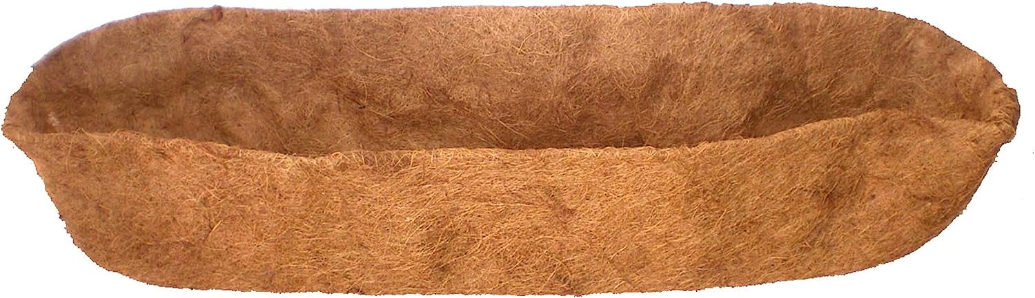(R877) Trough Liner - Preshaped Trough nut Fiber, Coir Liner For Trough Planter (24 Inch)