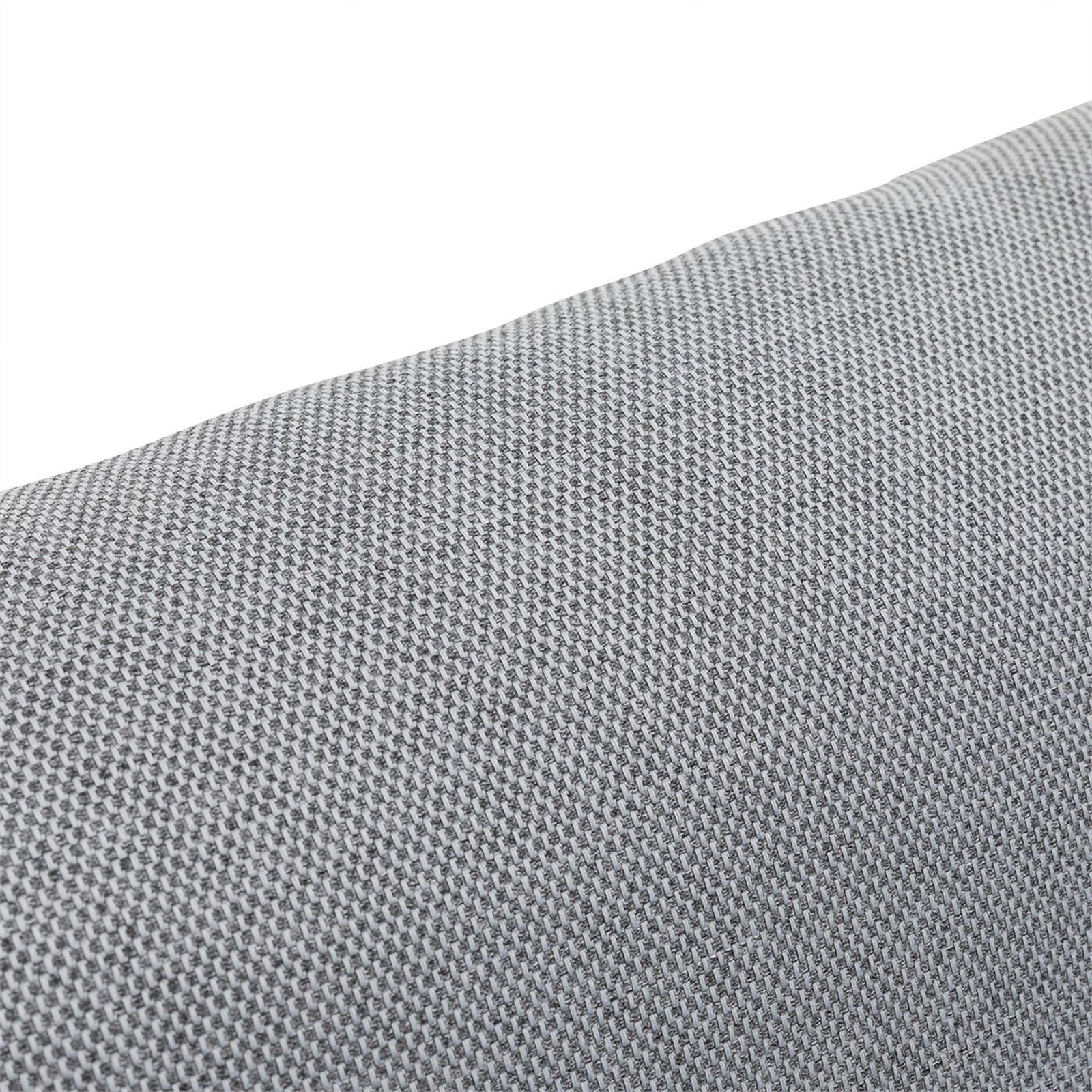 Kingfisher Lane Modular Teak Solid Wood Sectional Sofa in Natural/Gunmetal