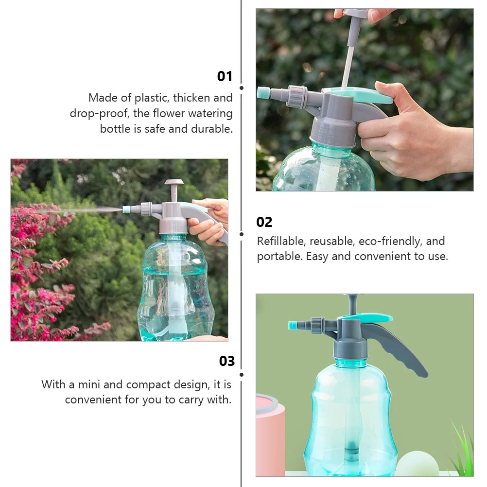 Gongxipen 1.8L Household Flower Watering Pot Water Spray Can Hand Pressure Mist Sprayer