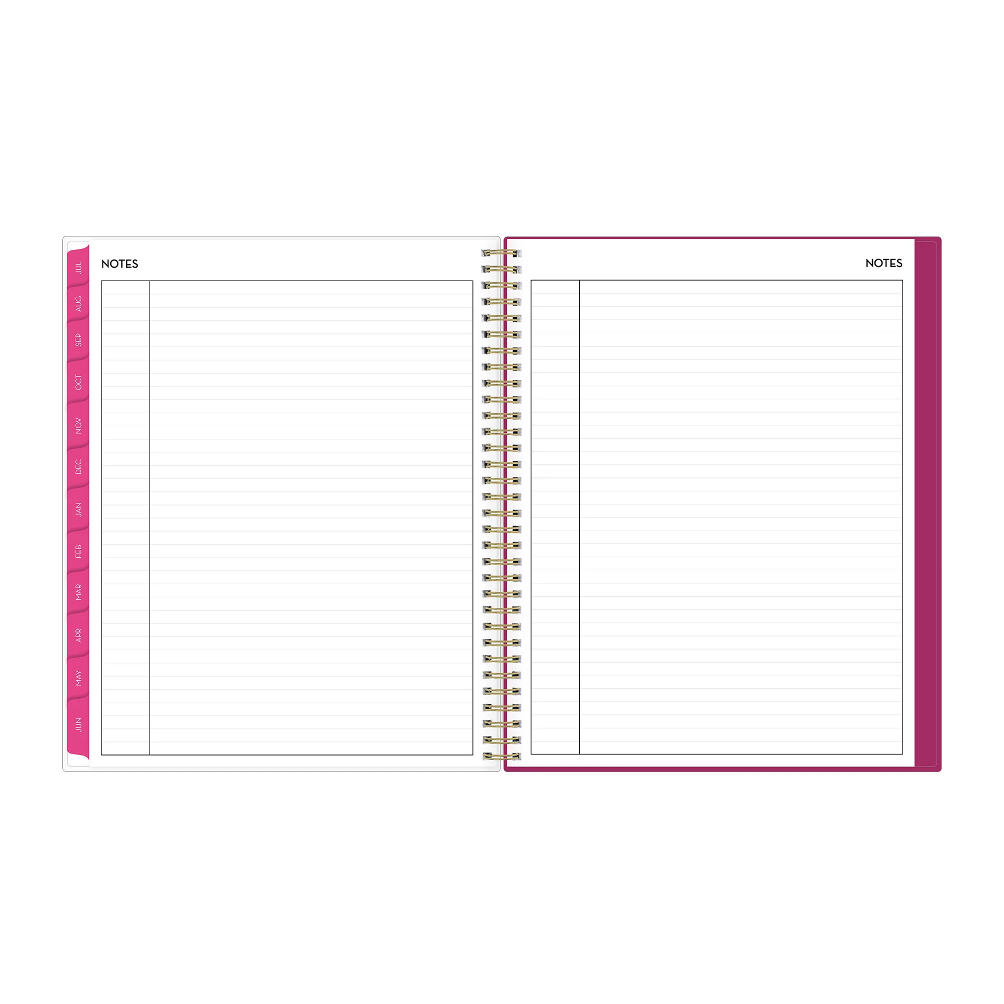 2023-2024 Weekly Monthly Planner, 8.5x11, Blue Sky, Mahalo