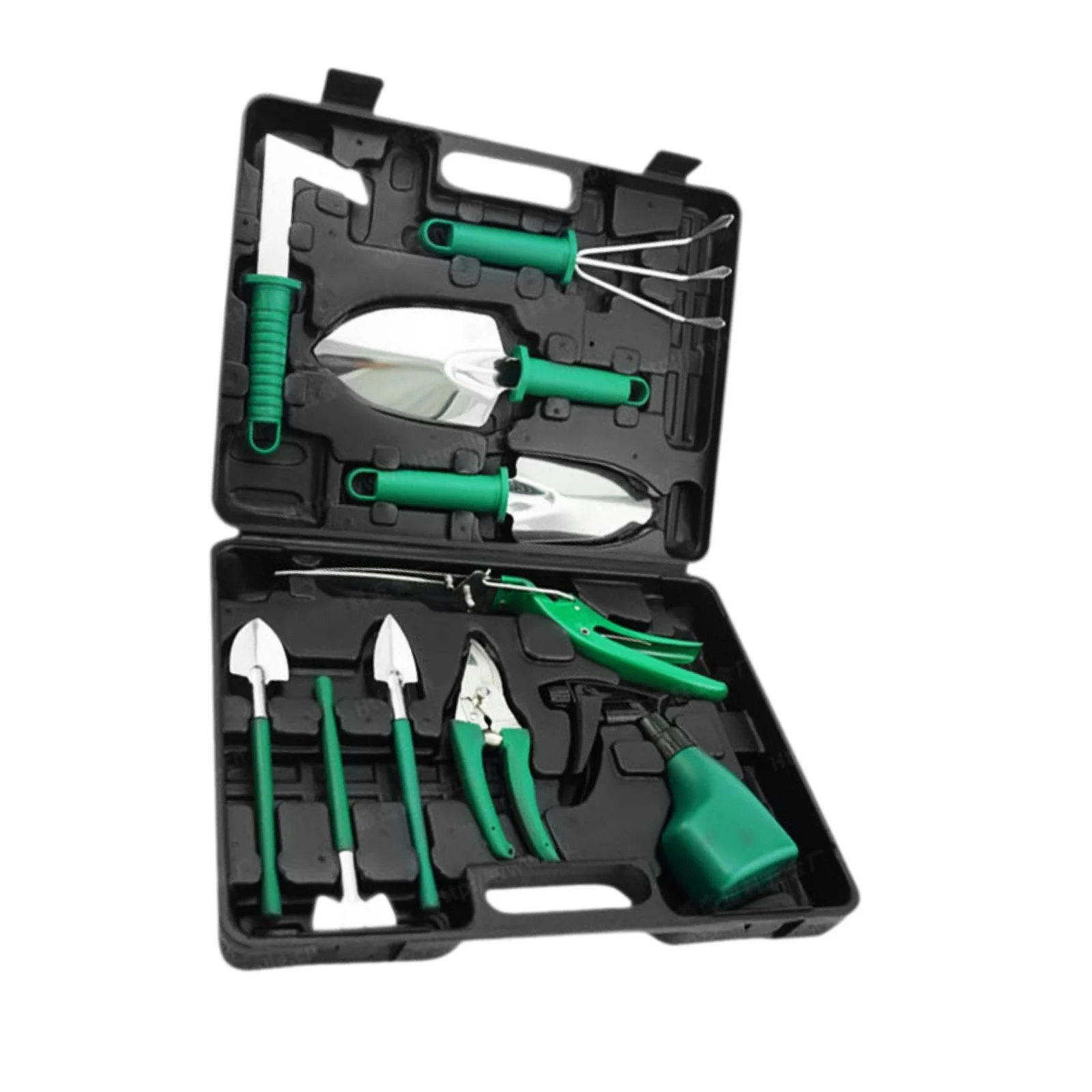 oshhnii Garden Tools Set Gift Digging Yard Weeding Agricultural Gardening Hand Tools 10Pcs 38x28x7cm