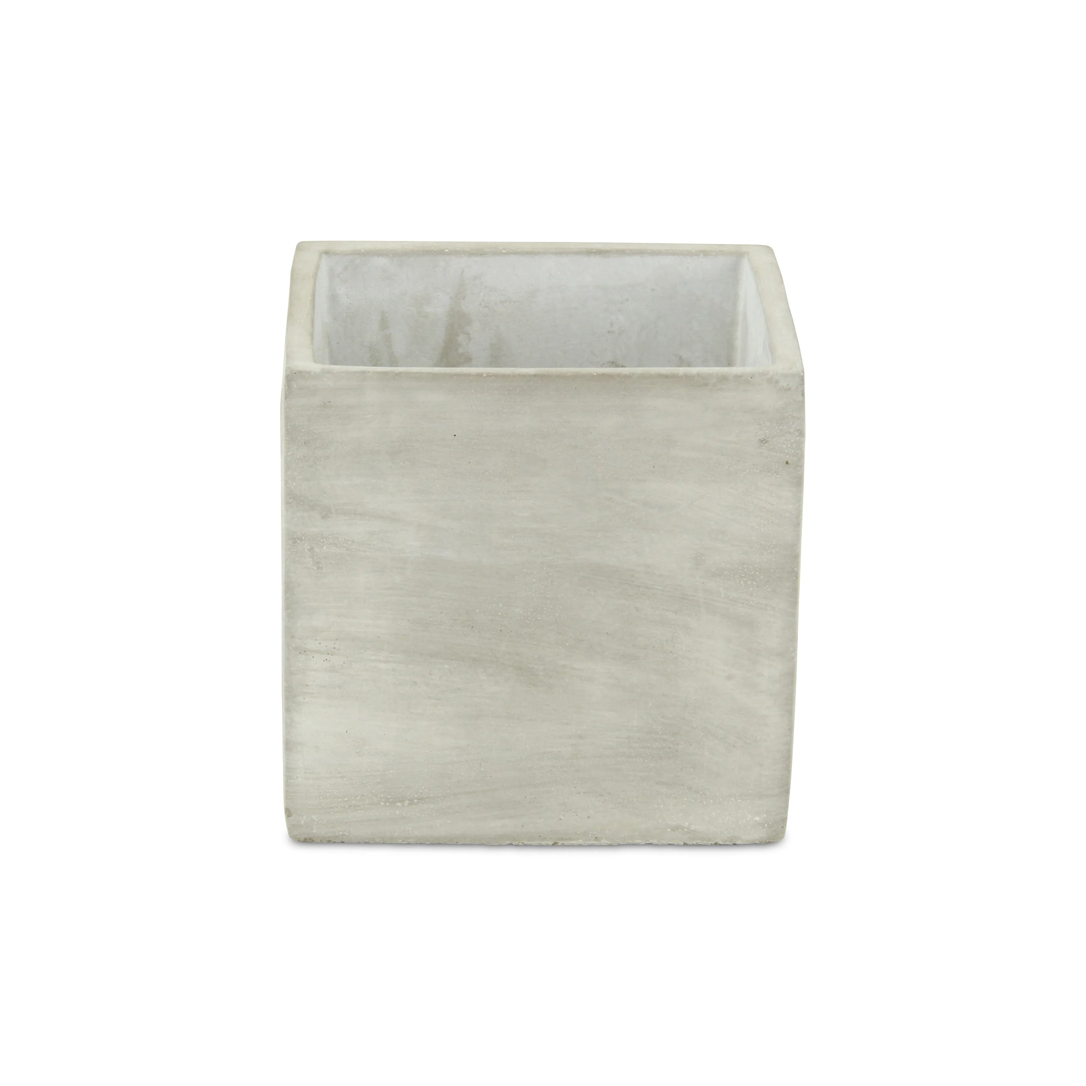 Cheungs 5791S 4 x 4 x 4 in. Urbanstone Cubic Pot