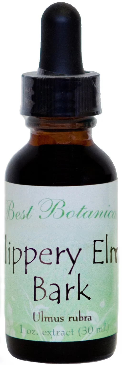 Best Botanicals Slippery Elm Bark Extract 1 oz.