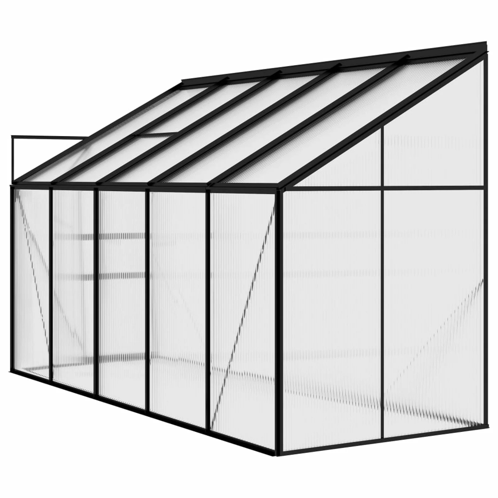 Dcenta Greenhouse Anthracite Aluminum 220 ft³