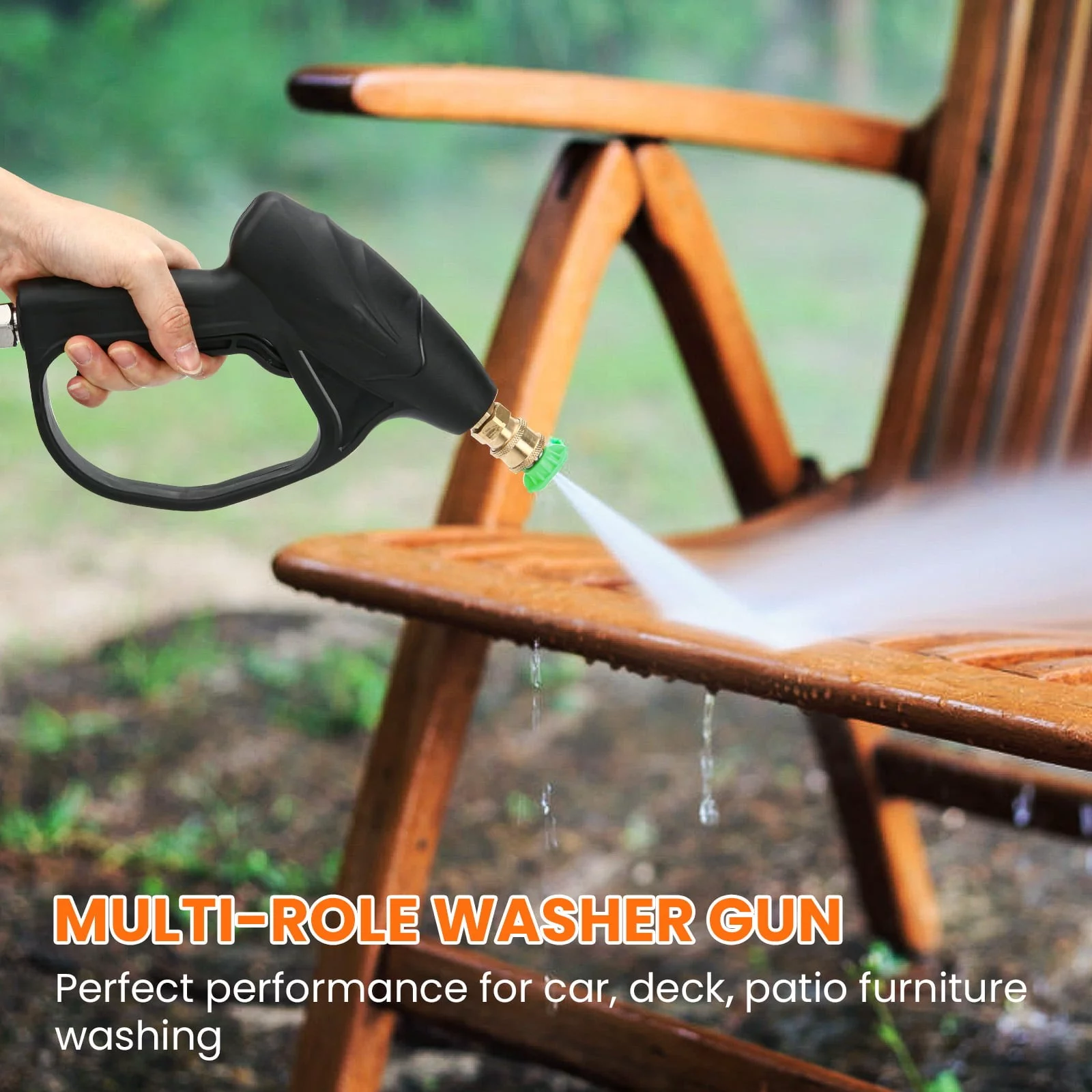 Bnnlsa Water Sprinklers High Pressure Water Ultra High Pressure Spray Fan Shaped Car Wash Water Extended High Pressure Car Wash Water