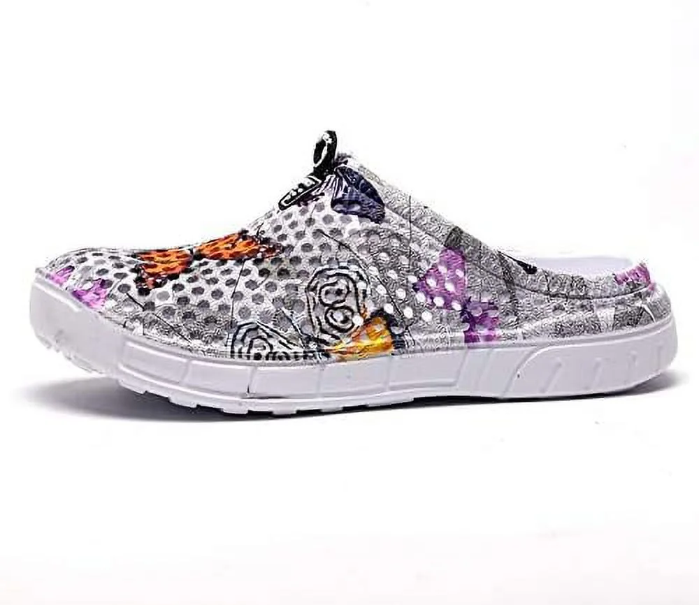 Women's Clogs Shoes Sandals Quick-Dry Lightweight Summer Beach Shoe Garden Clogs Casual Slippers