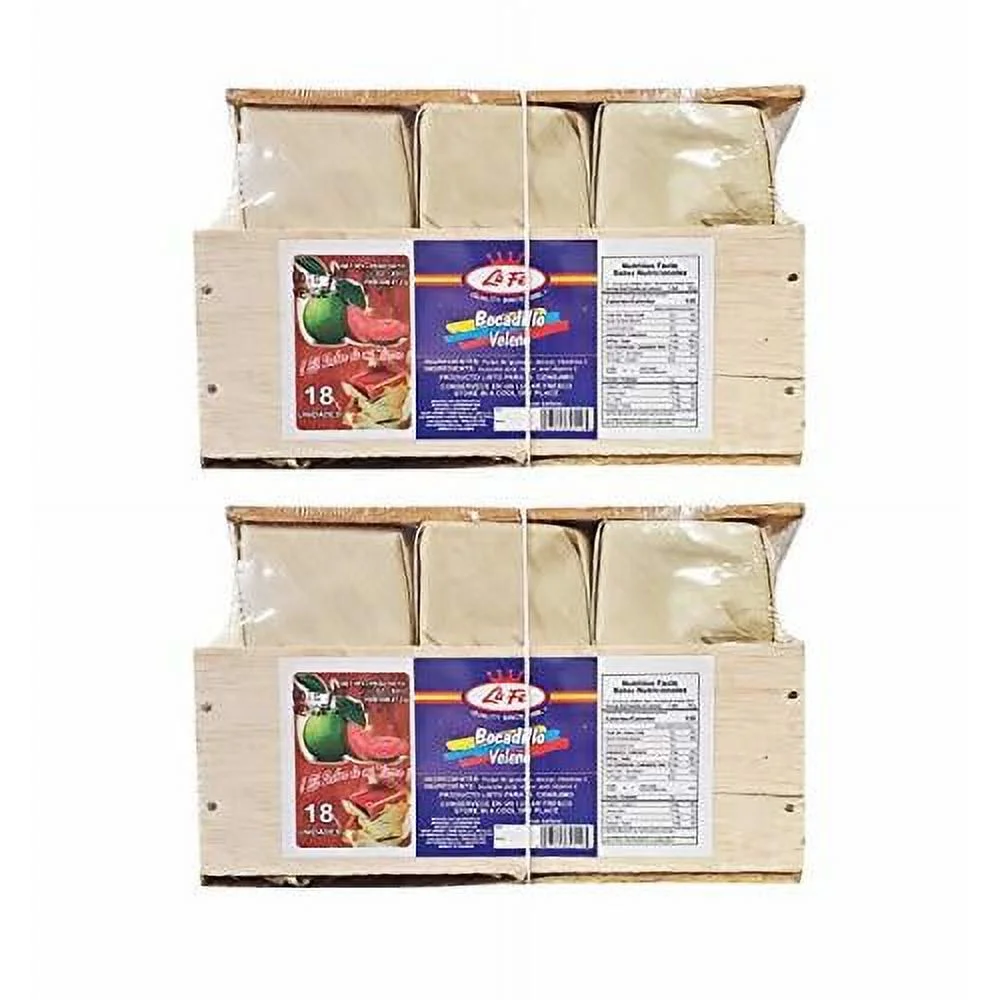 Bocadillo Veleno - Guava Paste Wrapped In Husk (2 Pack, Total Of 60Oz)