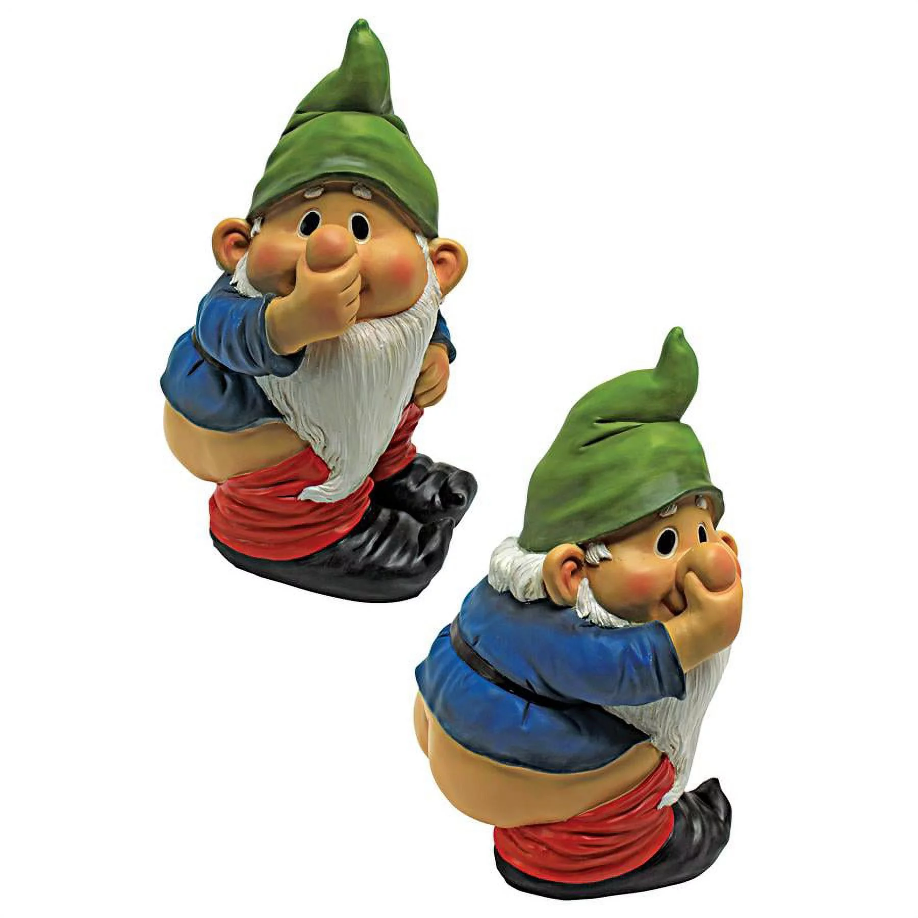 Design Toscano Stinky the Garden Gnome Statue: Set of Two