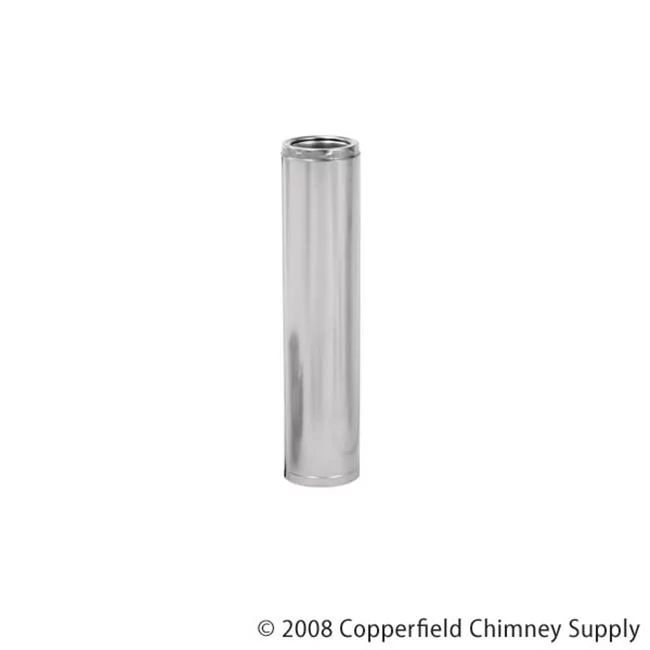 Selkirk Corporation SPR6L48P 6 Inch  x 48 Inch  Superpro Factory-Built Chimney Length 304-alloy Inner And Outer Walls