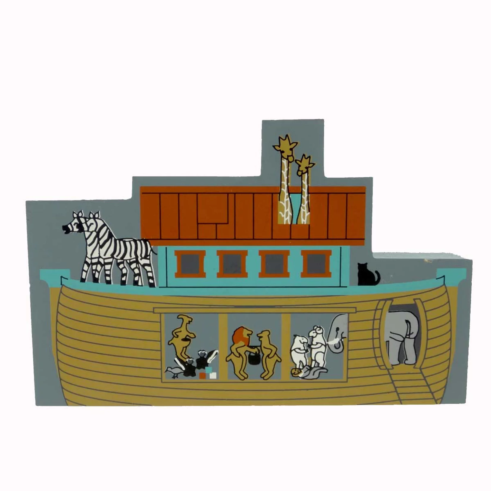 Cats Meow Village NOAH'S ARK CHILDRENS ZOO Cincinnati Exclusive Faline Csta 1201