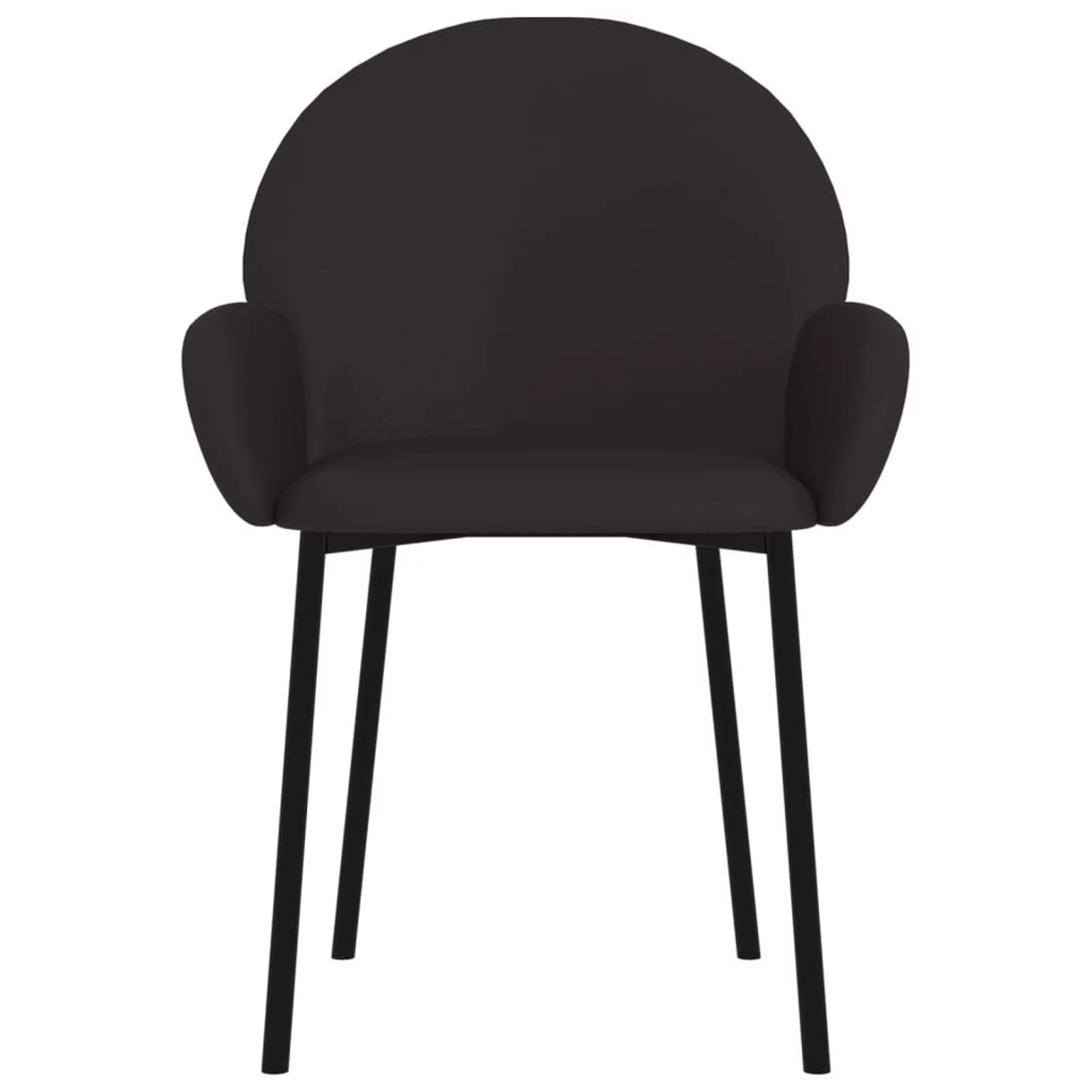 Andoer parcel,Leather Side Chair Faux Leather 22.4 X 30.9 Metal Kitchen Room Side Chair Metal Chairs Set Faux Patio Chairs X 22.4 X 22.8 X 22.4 Chair Metal Kitchen 2 Pcs Piece Chairs Set Deck Lawn 2