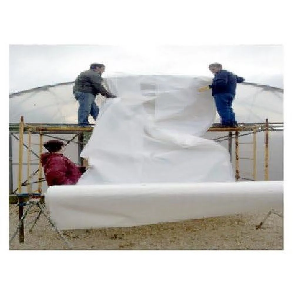 Greenhouse White Plastic Film ethylene Covering Gt4 Year 6 Mil 12Ft Wide X 25Ft Long