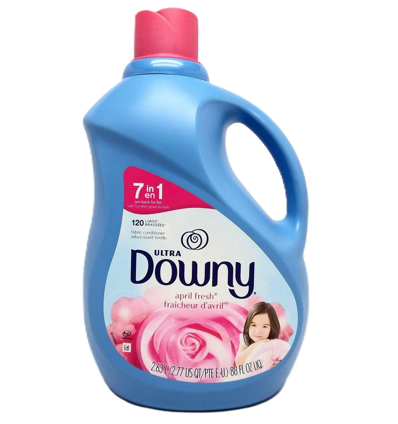 Downy Ultra 7-in-1 Fabric Conditioner - April Fresh - 88 fl. oz. (120 Loads)