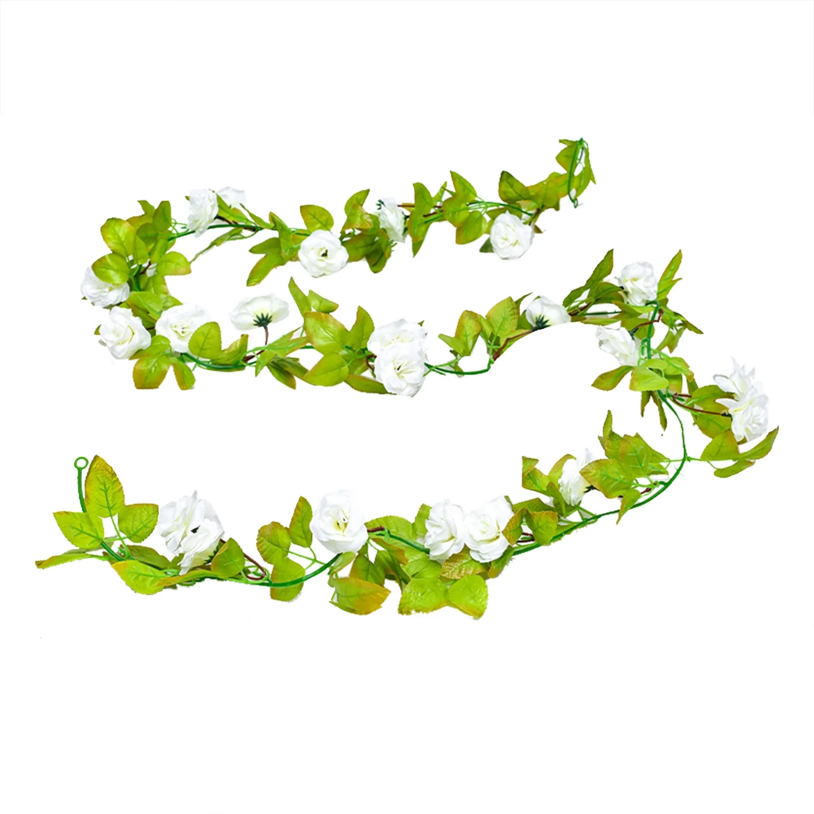 Flower Garland Rose Vine Artificial Flowers Hanging Rose Ivy Hanging Basket