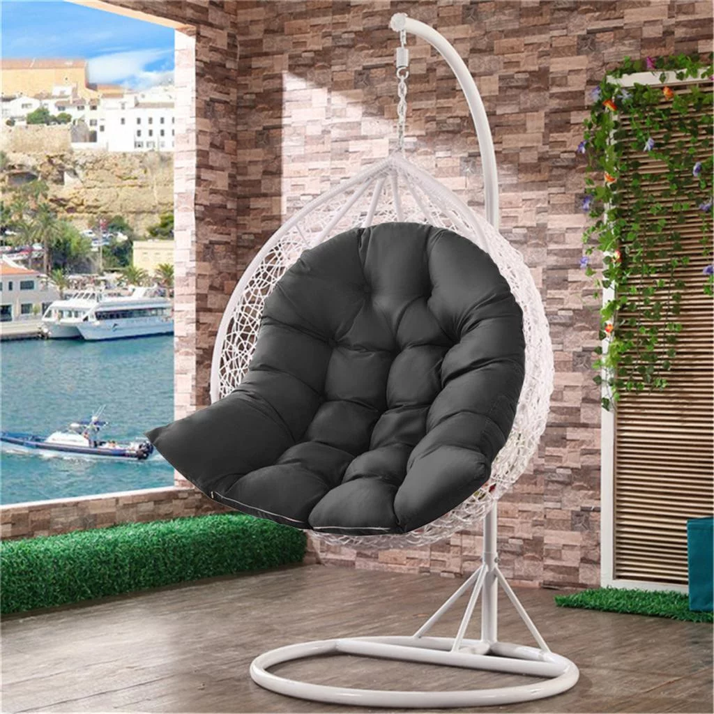 Seat Cushion Swing Cushions Hanging Swing Chair Office Chair Removable. Black