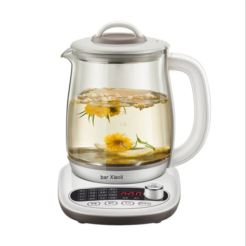 Bear Ysh-B18P1 Health Pot Glass Flower Teapot 1.8 Liter Multi-Function Household Electric Kettle