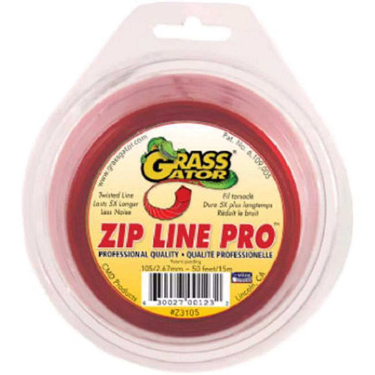 Gas gator Z3105 30 ft. Twisted Pro Trimmer Line, 0.105 Dia.