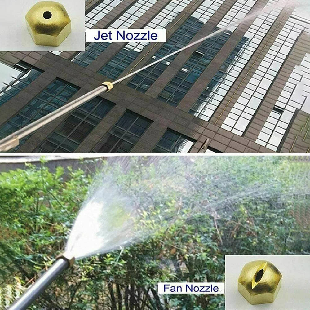 Jetcloudlive Car High Pressure Power Water Spray Gun Nozzle Wand Attachment Garden Washer Hose Wand Nozzle Sprayer Garden Car Cleaning Tools