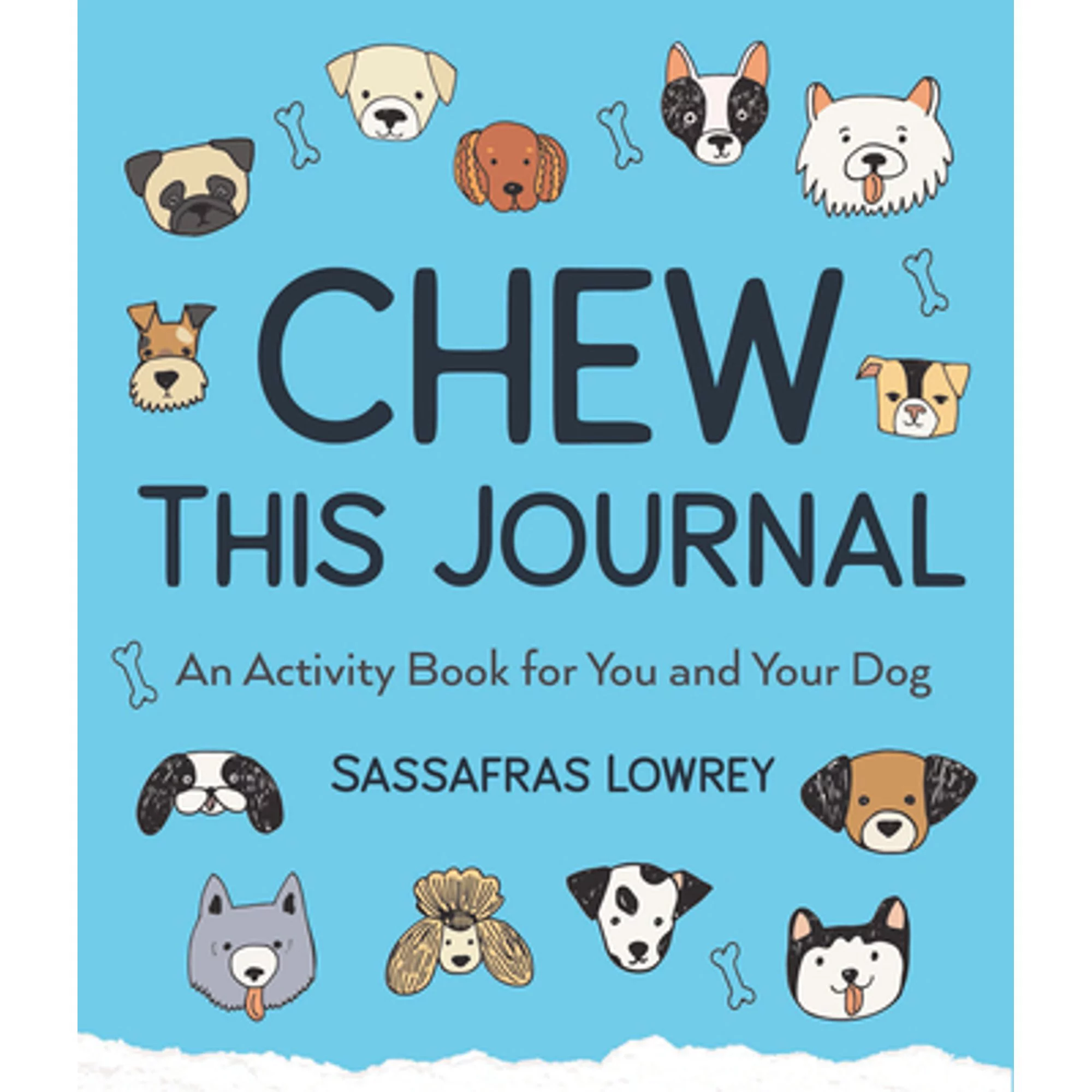 Pre-Owned Chew This Journal: An Activity Book for You and Your Dog (Gift for Pet Lovers) (Hardcover 9781642502732) by Sassafras Lowrey, Zazie Todd
