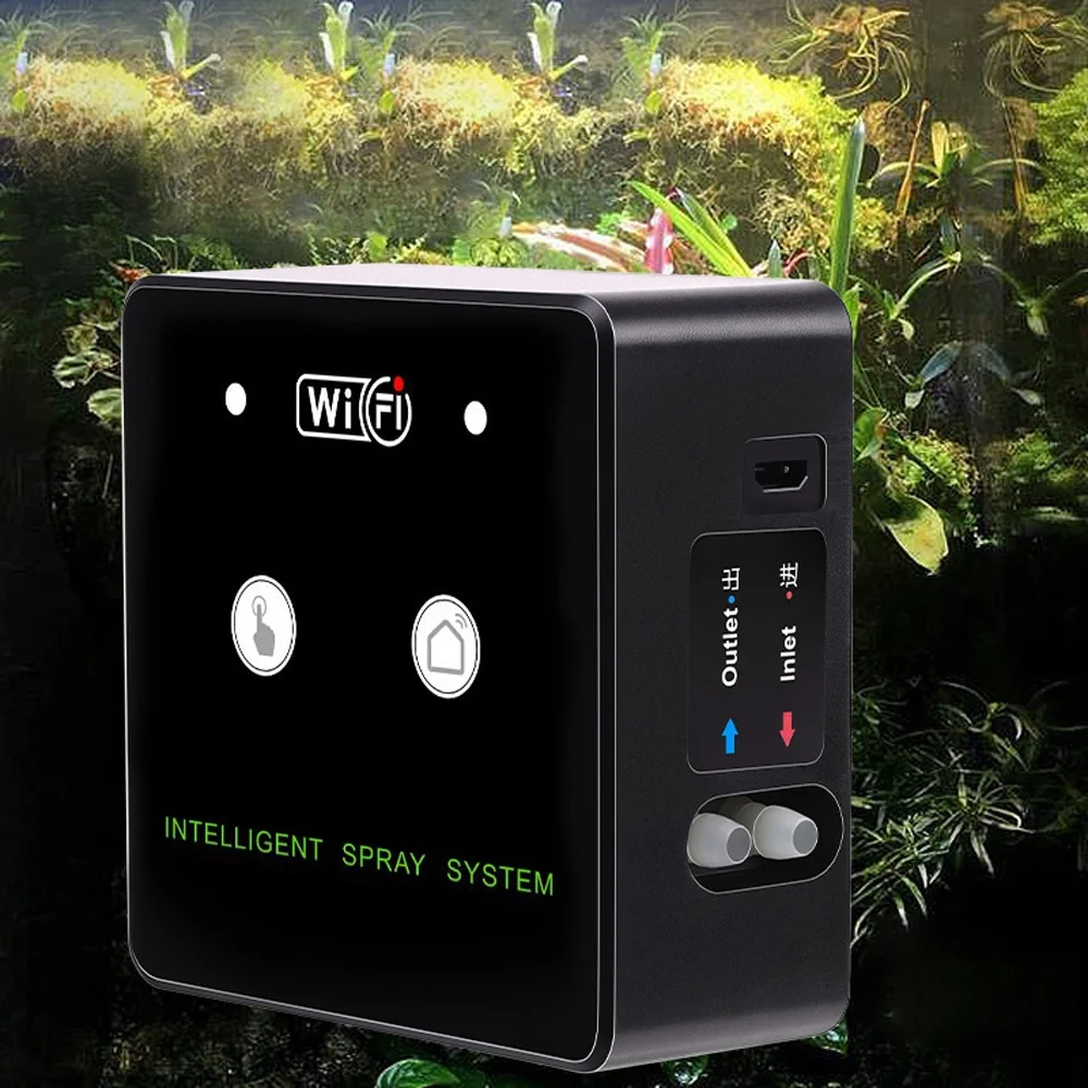 Spray Kit,Kit By Wifi Kit Sprayer Terrarium Wifi And Rotatable Sprayer And Timed With Wifi Timed App And Rotatable Kit Spray Kit Terrarium Timed Rotatable Nozzle Wifi A Environment