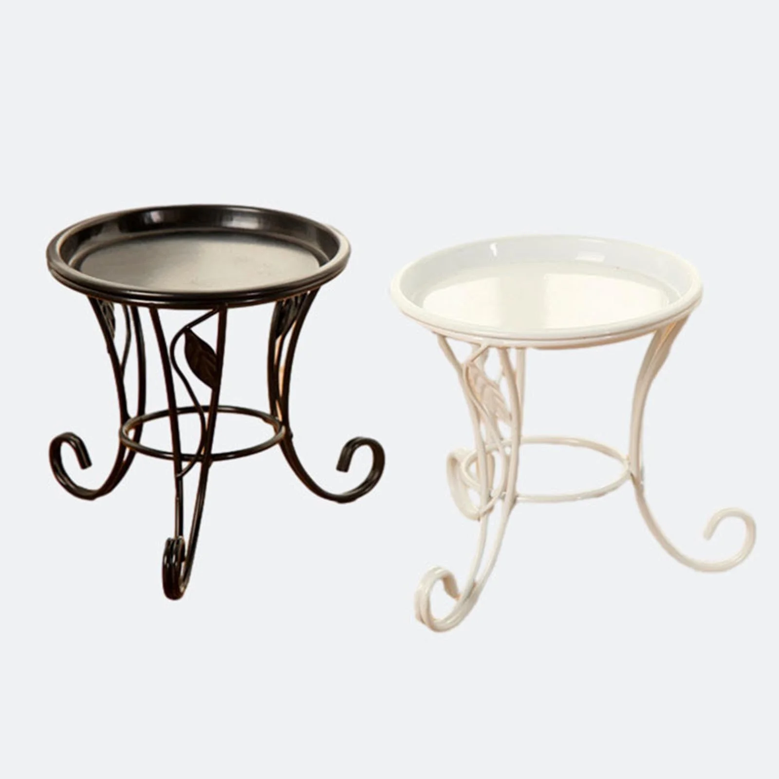 MVNSFEW Flower Basket with Handle Small Simple Mini Table Top Flower Stand Flower Pot Stand Functional Art Succulent Flower Stand