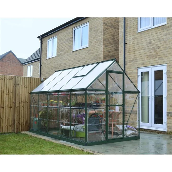 Canopia  6 x 10 ft. Hybrid Hobby Greenhouse - Green
