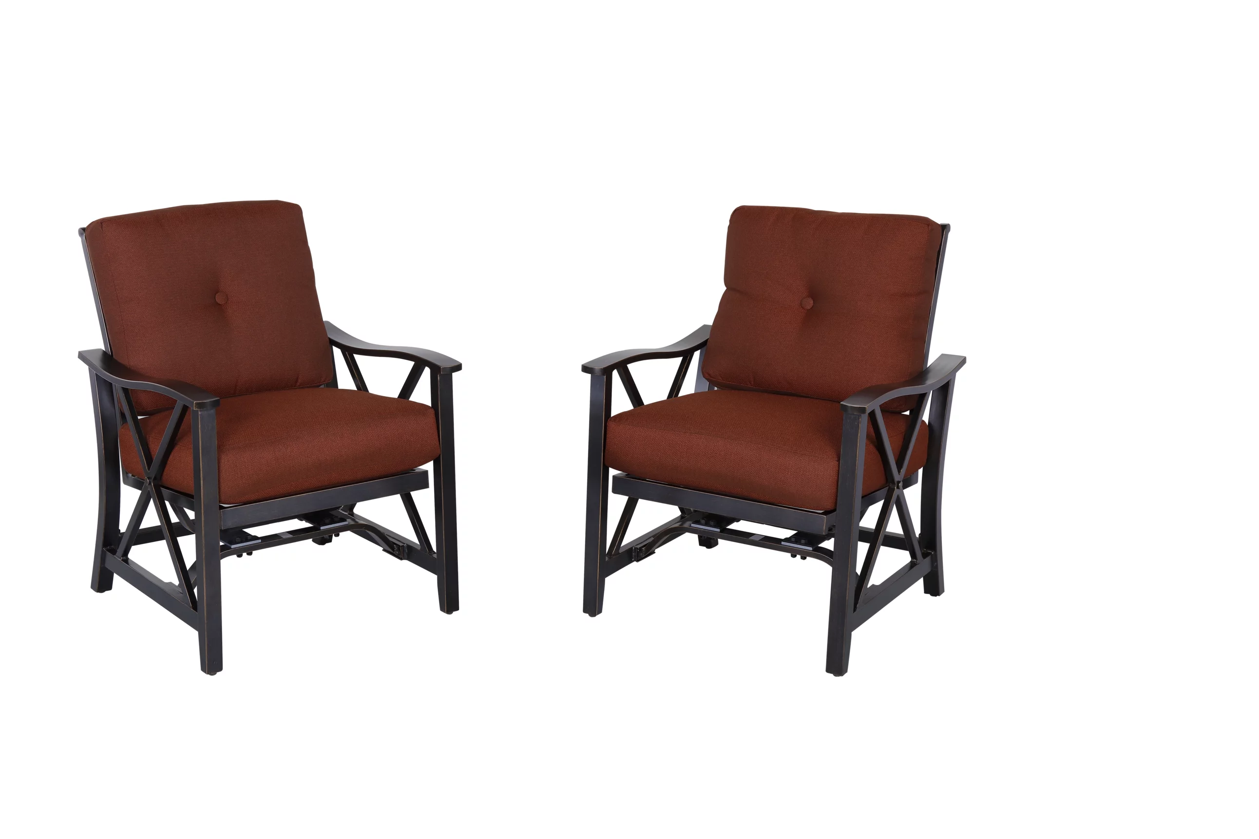 Claire and Barry OULU Collection Patio Set (2 chairs + 1 fire pit column)
