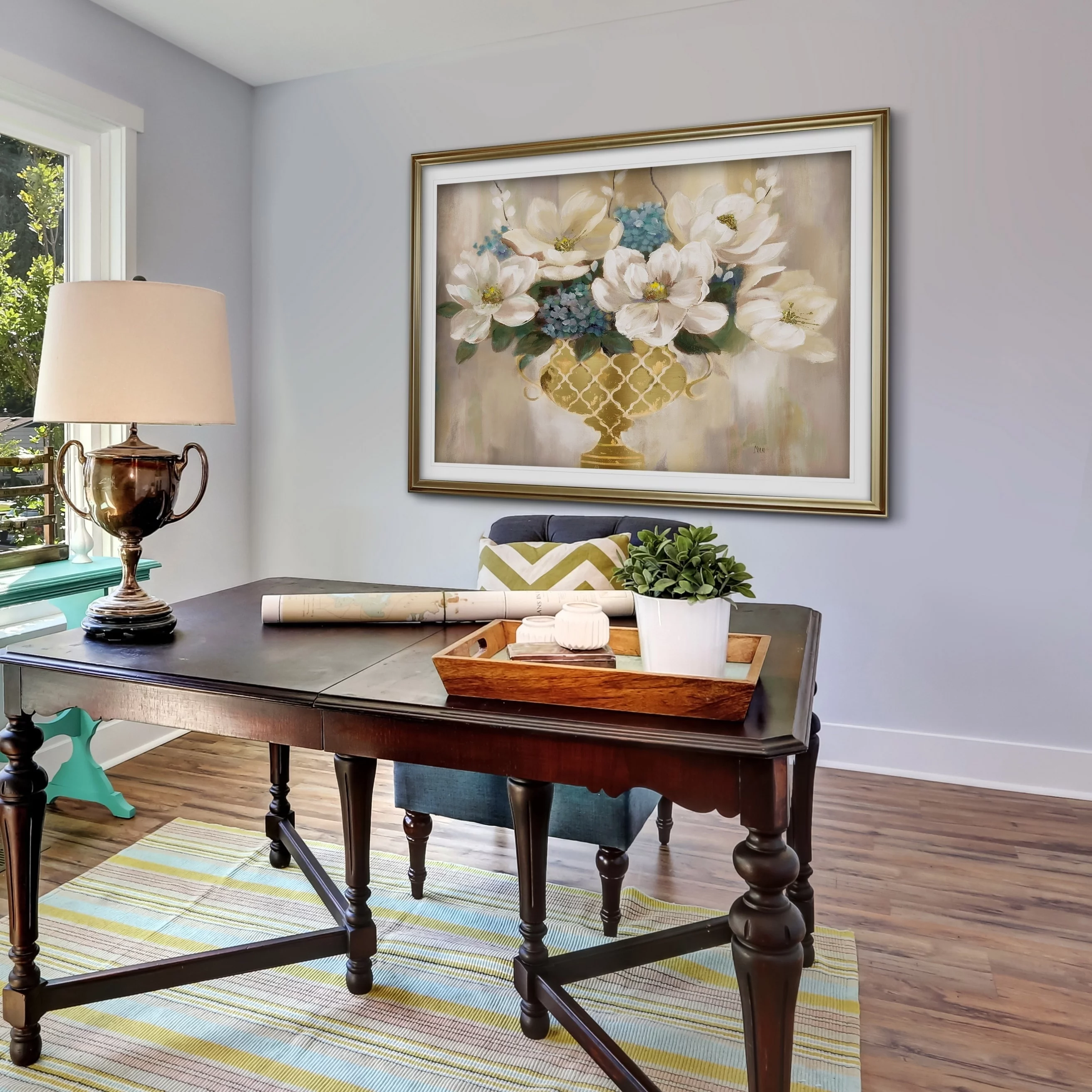 Wexford Home Southern Magnolia-Premium Framed Print