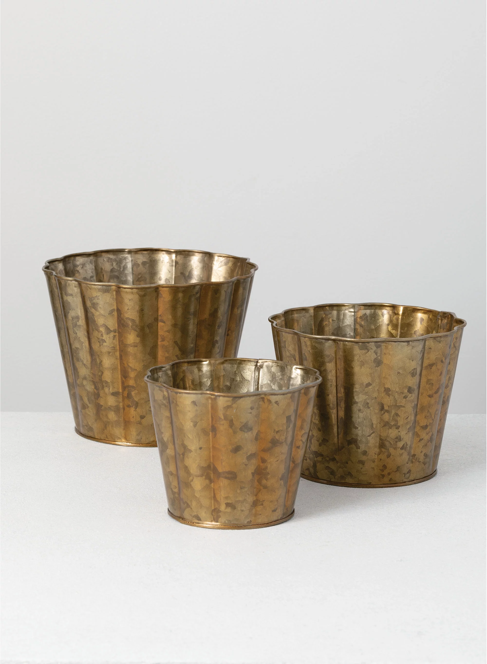 Sullivans Set of 3 Flower Planters 6.5