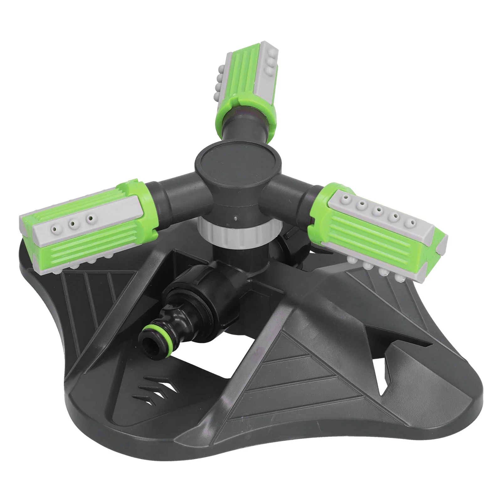 Gardening Water Sprinkler Lawn Water Sprinkler Automatic Flower Watering Device Three Prong Sprinkler for Garden Watering Gardening IrrigationGreen