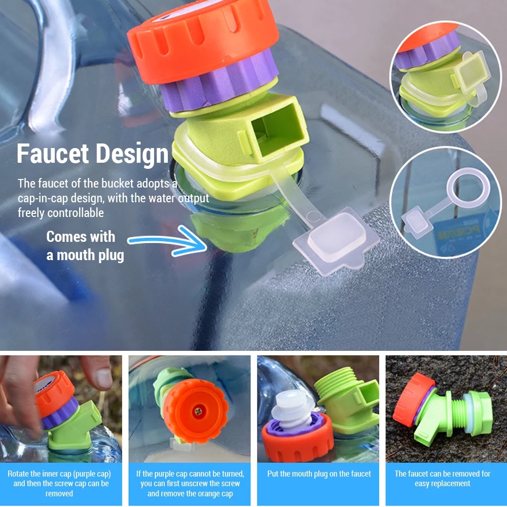 bucket,Containers Pc Bucket Water Container With Faucet Water Container Water Water