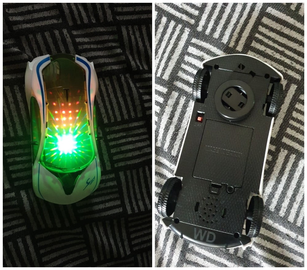 Lnkoo Electric Car Play Vehicle, with Bright Flashing 4D Lights & Real Siren Sounds