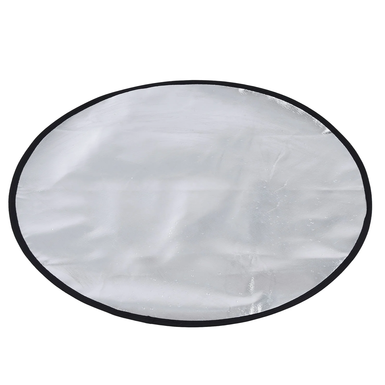 Fireproof Mat Fire Pit Mat Heat Resistant Grill Deck Protector Double Sided Round Lawn Mat for Outdoor Camping76cm / 30in