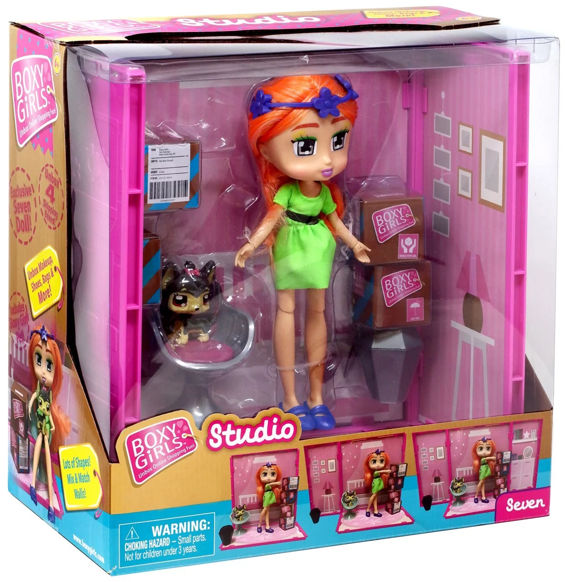 Boxy Girls Studio Playset