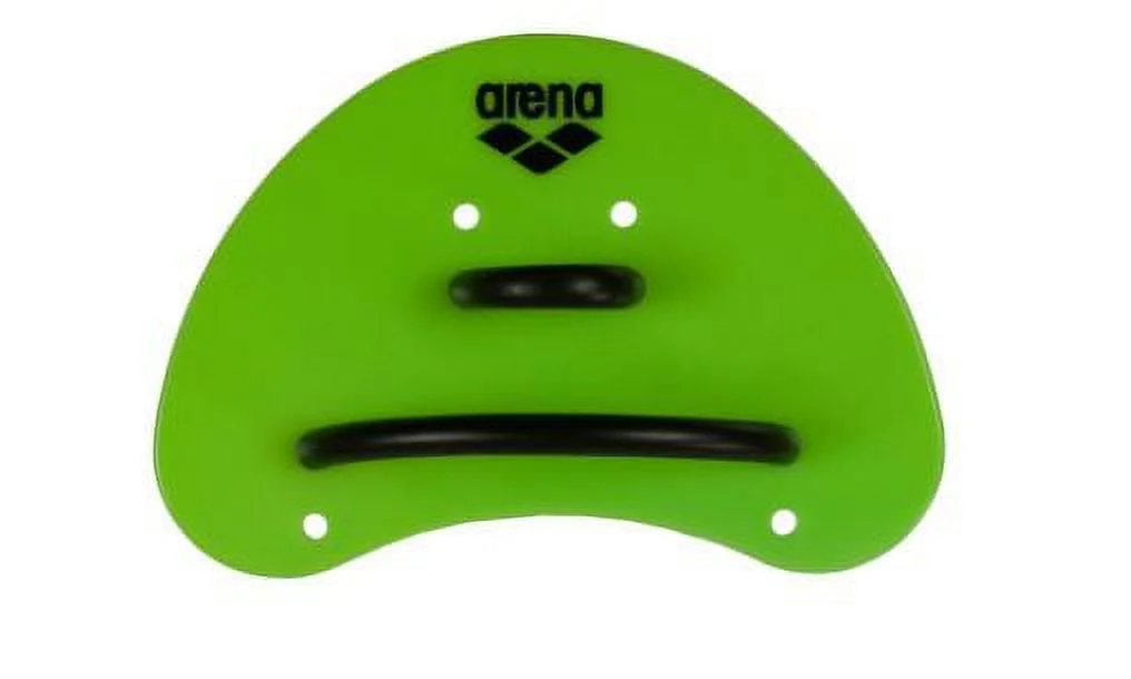 Arena Elite Swimming Finger Paddle in Acid Lime-Black, One Size Fits All