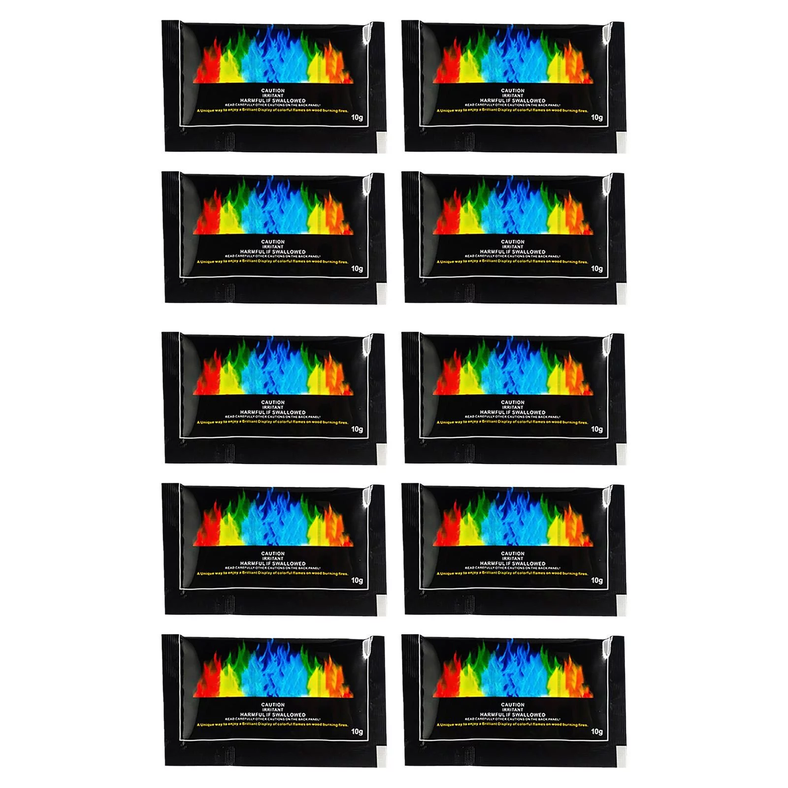 Colorful Flame Changing Powder Create Colorful Flames For Fire Outdoor Fireplace Festival Supplies 2er Pack Fun Toilet Paper Educational Games 1 Year Female Months Birthday 2 Years Educational