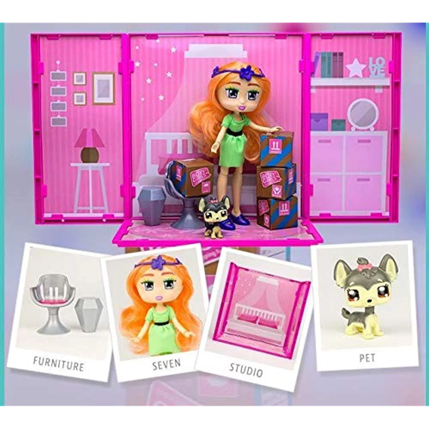 Boxy Girls Studio Playset